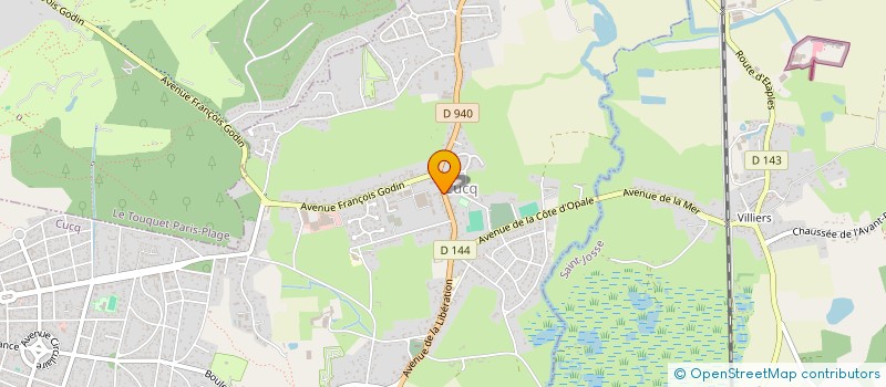 localisation de l'entreprise MADAME CHARLOTTE DUHAMEL  CUCQ