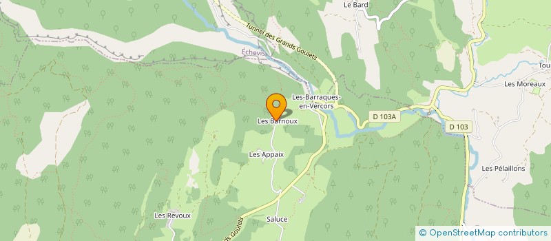 localisation de l'entreprise MADAME CHARLOTTE DUPREY à CHAPELLE-EN-VERCORS (LA)