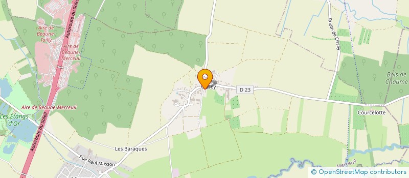 localisation de l'entreprise MADAME CHARLOTTE DUPUIS  MERCEUIL