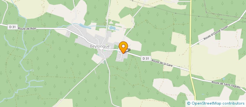 localisation de l'entreprise MADAME CHARLOTTE DUPUY  BEYLONGUE