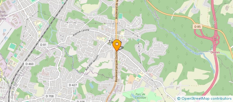 localisation de l'entreprise MADAME CHARLOTTE DURAND  TARNOS