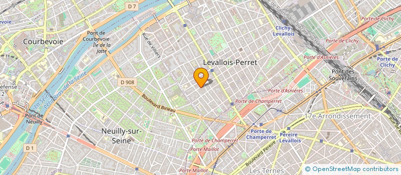 localisation de l'entreprise MADAME CHARLOTTE DUVERNOIS à LEVALLOIS-PERRET