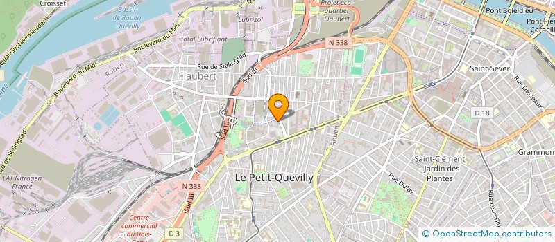 localisation de l'entreprise MADAME CHARLOTTE EKEKE OHO  LE PETIT-QUEVILLY