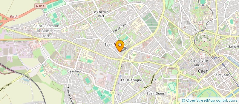 localisation de l'entreprise MADAME CHARLOTTE ELEGIDO  CAEN