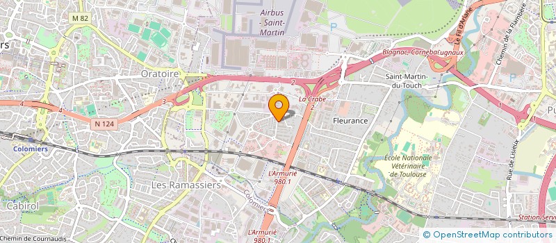 localisation de l'entreprise MADAME CHARLOTTE-ELISABETH RESTENCOURT à TOULOUSE