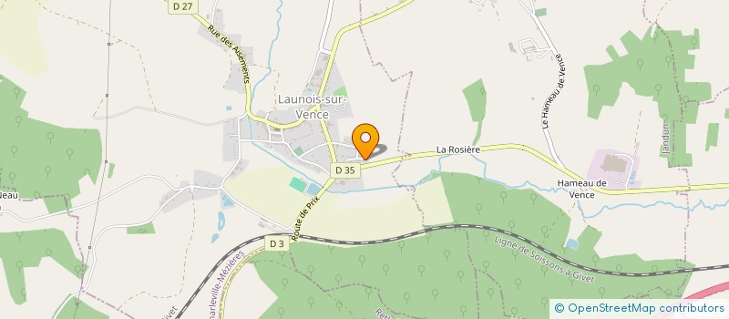 localisation de l'entreprise MADAME CHARLOTTE EMILIE GICQUEL  LAUNOIS-SUR-VENCE