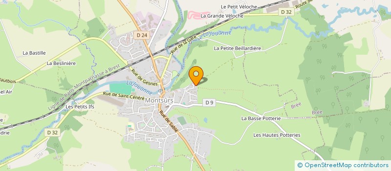 localisation de l'entreprise MADAME CHARLOTTE ESTEVES PEREIRA à MONTSURS