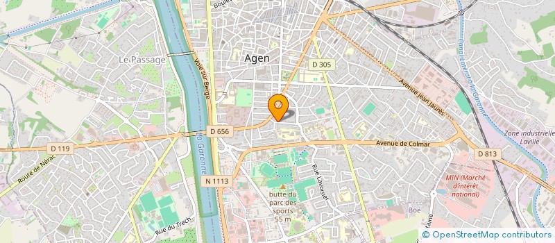 localisation de l'entreprise MADAME CHARLOTTE EUVERTE  AGEN