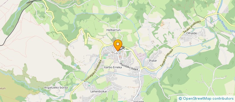 localisation de l'entreprise MADAME CHARLOTTE FAGALDE  SARE