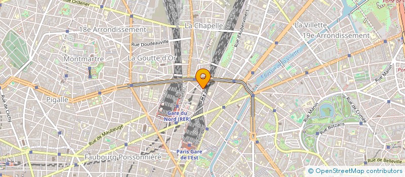 localisation de l'entreprise MADAME CHARLOTTE FAGART  PARIS