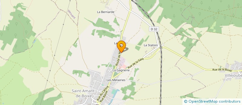 localisation de l'entreprise MADAME CHARLOTTE FARLET  SAINT-AMANT-DE-BOIXE