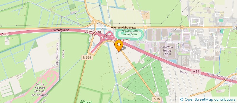 localisation de l'entreprise MADAME CHARLOTTE FAVIER  GRANS