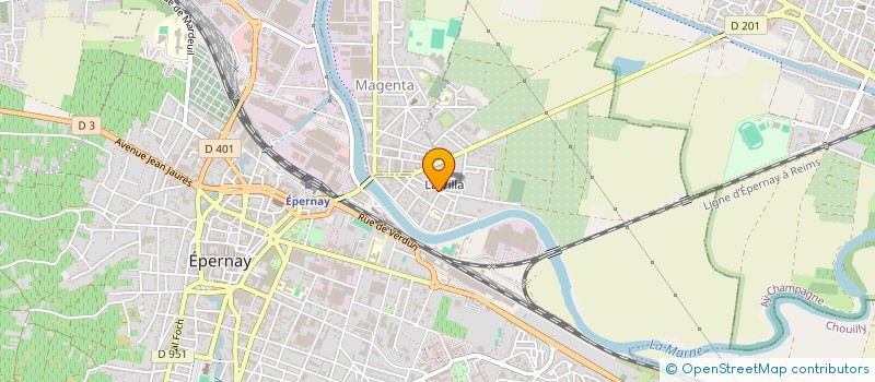 localisation de l'entreprise MADAME CHARLOTTE FEDUN  EPERNAY