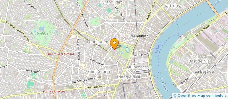 localisation de l'entreprise MADAME CHARLOTTE FENDIAN  BORDEAUX