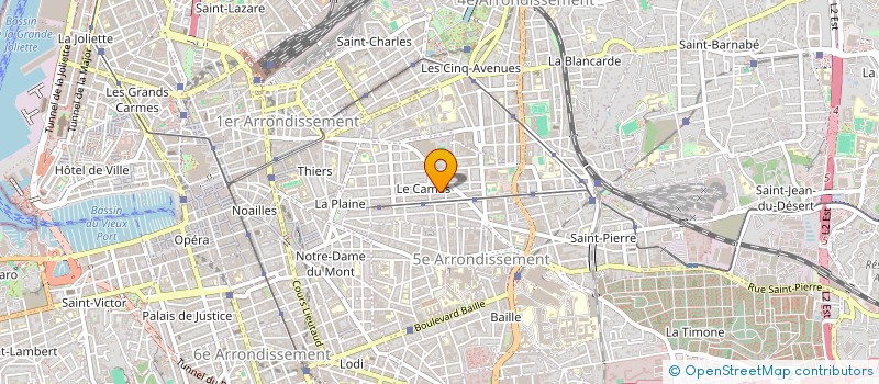 localisation de l'entreprise MADAME CHARLOTTE FERT à MARSEILLE