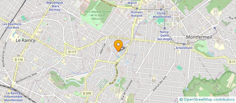 localisation de l'entreprise MADAME CHARLOTTE FICOU  GAGNY