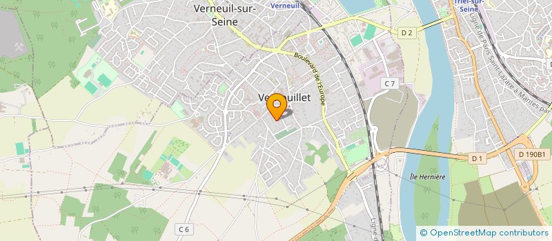localisation de l'entreprise MADAME CHARLOTTE FLEURY à VERNOUILLET