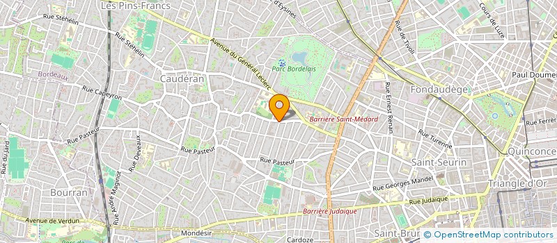 localisation de l'entreprise MADAME CHARLOTTE FONTANGE  BORDEAUX