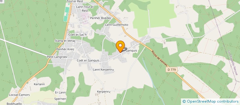 localisation de l'entreprise MADAME CHARLOTTE FOUILLEN  CAMORS