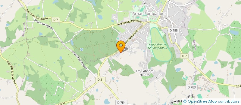 localisation de l'entreprise MADAME CHARLOTTE FRANCART  SAINT-SORNIN-LAVOLPS