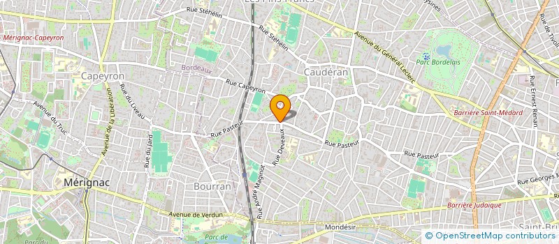 localisation de l'entreprise MADAME CHARLOTTE FRANIER  BORDEAUX