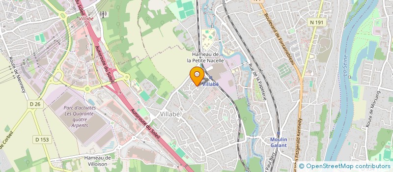 localisation de l'entreprise MADAME CHARLOTTE FRAZZITTA  VILLABE