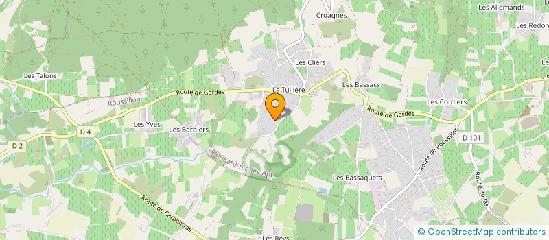 localisation de l'entreprise MADAME CHARLOTTE FREESS  SAINT-SATURNIN-LES-APT