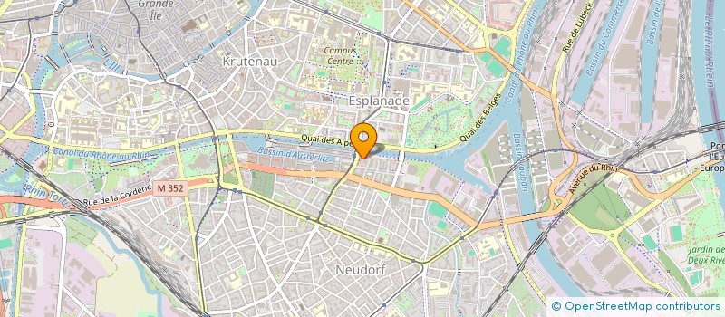 localisation de l'entreprise MADAME CHARLOTTE FRENE  STRASBOURG