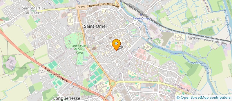 localisation de l'entreprise MADAME CHARLOTTE FREVILLE  RADINGHEM