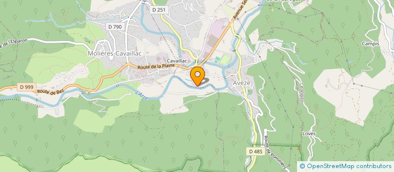 localisation de l'entreprise MADAME CHARLOTTE FUMARD  LE VIGAN