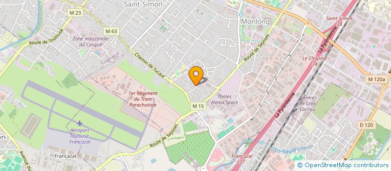 localisation de l'entreprise MADAME CHARLOTTE GALASSO à TOULOUSE