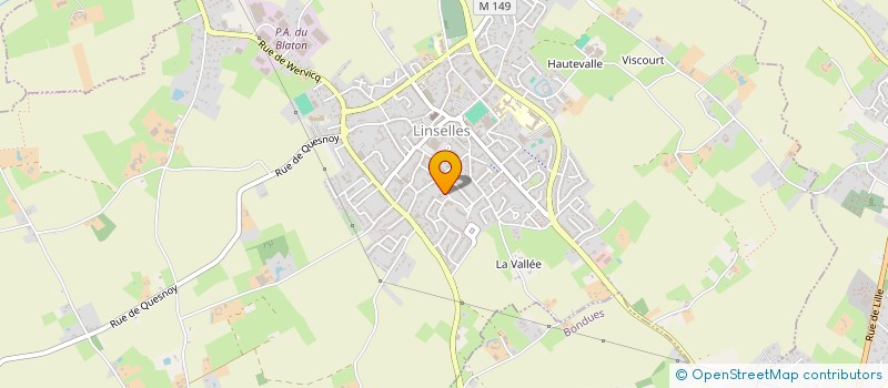 localisation de l'entreprise MADAME CHARLOTTE GALEJA  HALLUIN