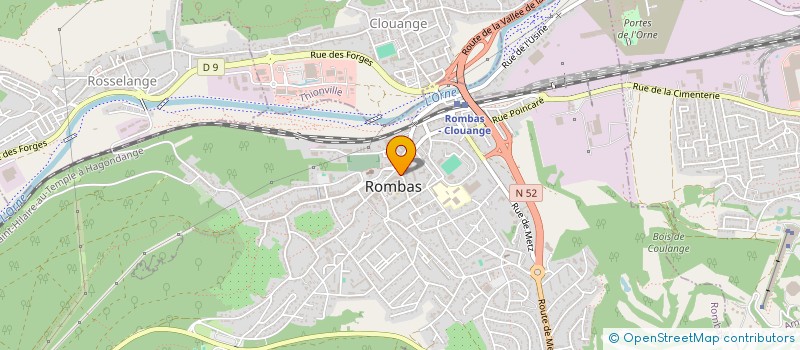 localisation de l'entreprise MADAME CHARLOTTE GALEOTTI  ROMBAS