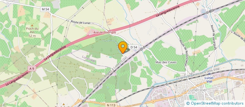 localisation de l'entreprise MADAME CHARLOTTE GALINDO à LUNEL-VIEL