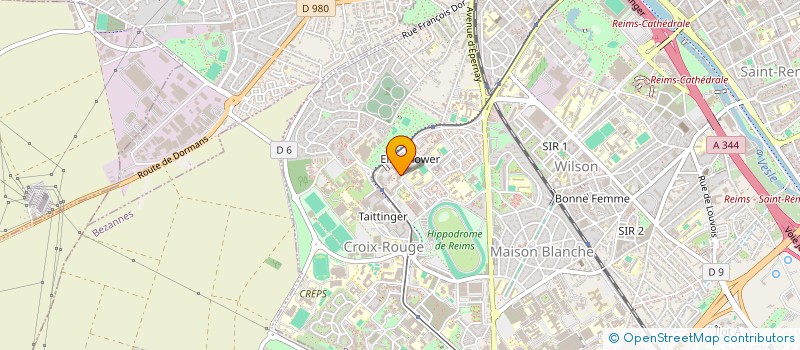 localisation de l'entreprise MADAME CHARLOTTE GAMBARDELLA  REIMS