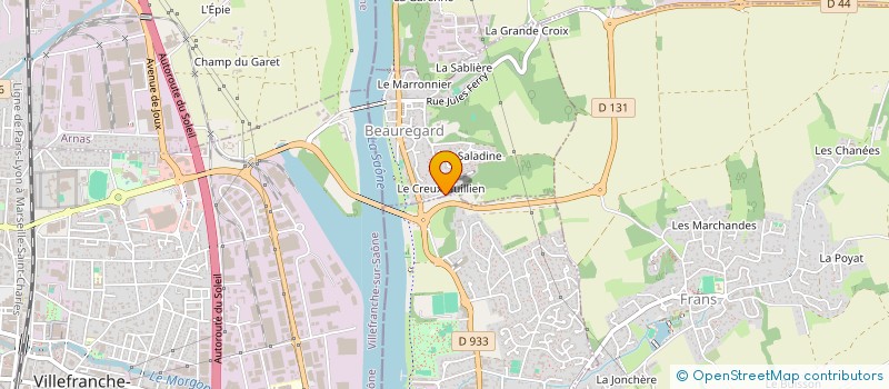 localisation de l'entreprise MADAME CHARLOTTE GANEM  BEAUREGARD