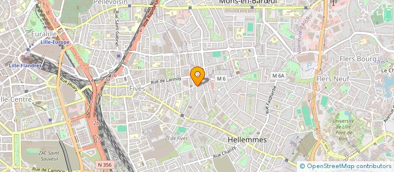 localisation de l'entreprise MADAME CHARLOTTE GARBE à LILLE