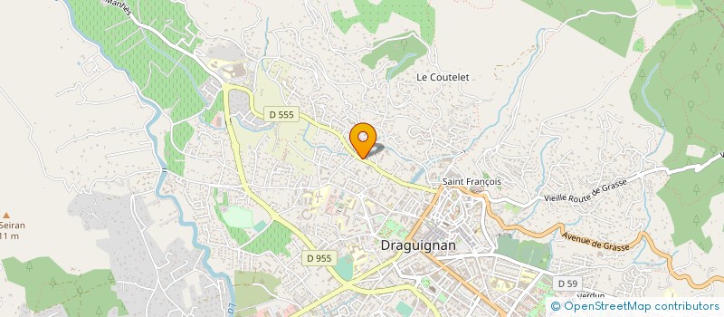 localisation de l'entreprise MADAME CHARLOTTE GARCIA à DRAGUIGNAN