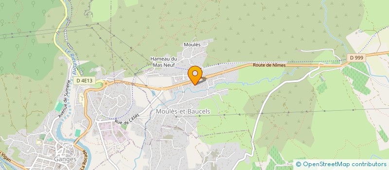 localisation de l'entreprise MADAME CHARLOTTE GARCIA  MOULES-ET-BAUCELS