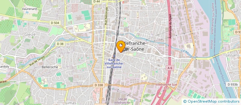 localisation de l'entreprise MADAME CHARLOTTE GARCIA  VILLEFRANCHE-SUR-SAONE