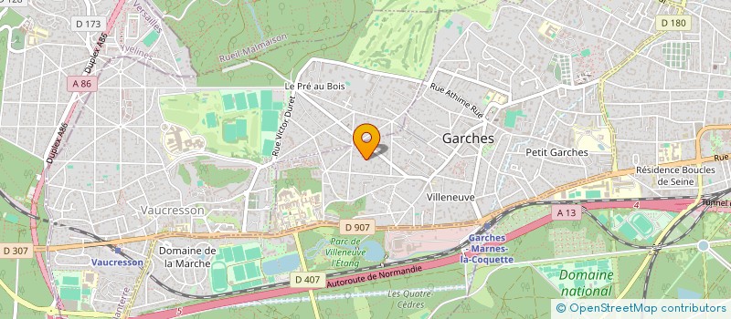 localisation de l'entreprise MADAME CHARLOTTE GARDAIR à GARCHES