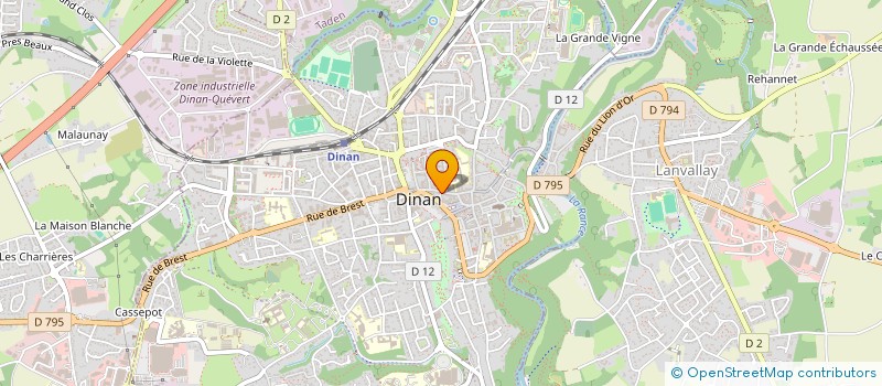 localisation de l'entreprise MADAME CHARLOTTE GASNIER  DINAN