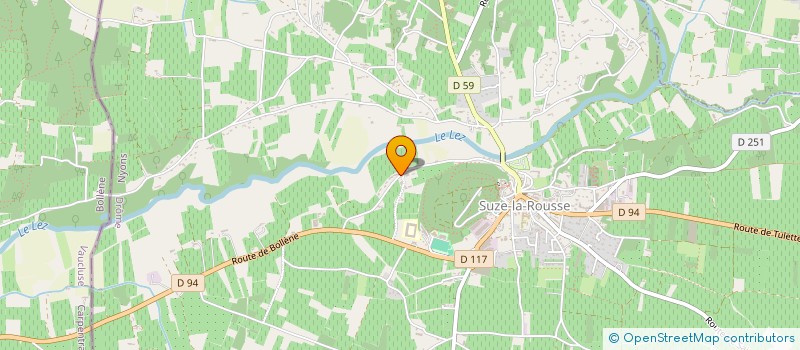 localisation de l'entreprise MADAME CHARLOTTE GAUTHIER  SUZE-LA-ROUSSE