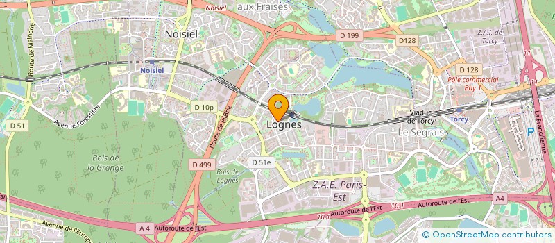 localisation de l'entreprise MADAME CHARLOTTE GAUTHIER à LOGNES