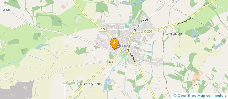 localisation de l'entreprise MADAME CHARLOTTE GAUTRAIS à CHAUVE
