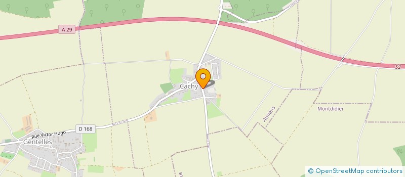 localisation de l'entreprise MADAME CHARLOTTE GEISLER  CACHY