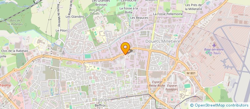 localisation de l'entreprise MADAME CHARLOTTE GELUGNE  TOURS