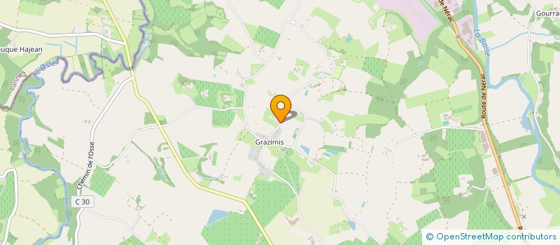 localisation de l'entreprise MADAME CHARLOTTE GESTAIN  CONDOM