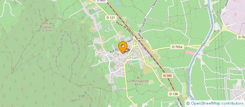 localisation de l'entreprise MADAME CHARLOTTE GIL  ORSAN