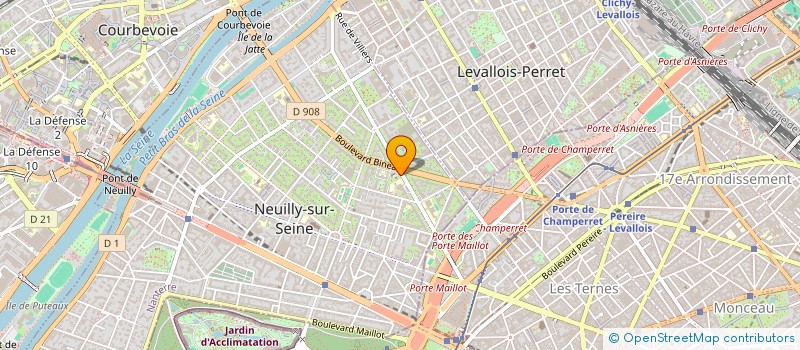 localisation de l'entreprise MADAME CHARLOTTE GILBERT à NEUILLY-SUR-SEINE